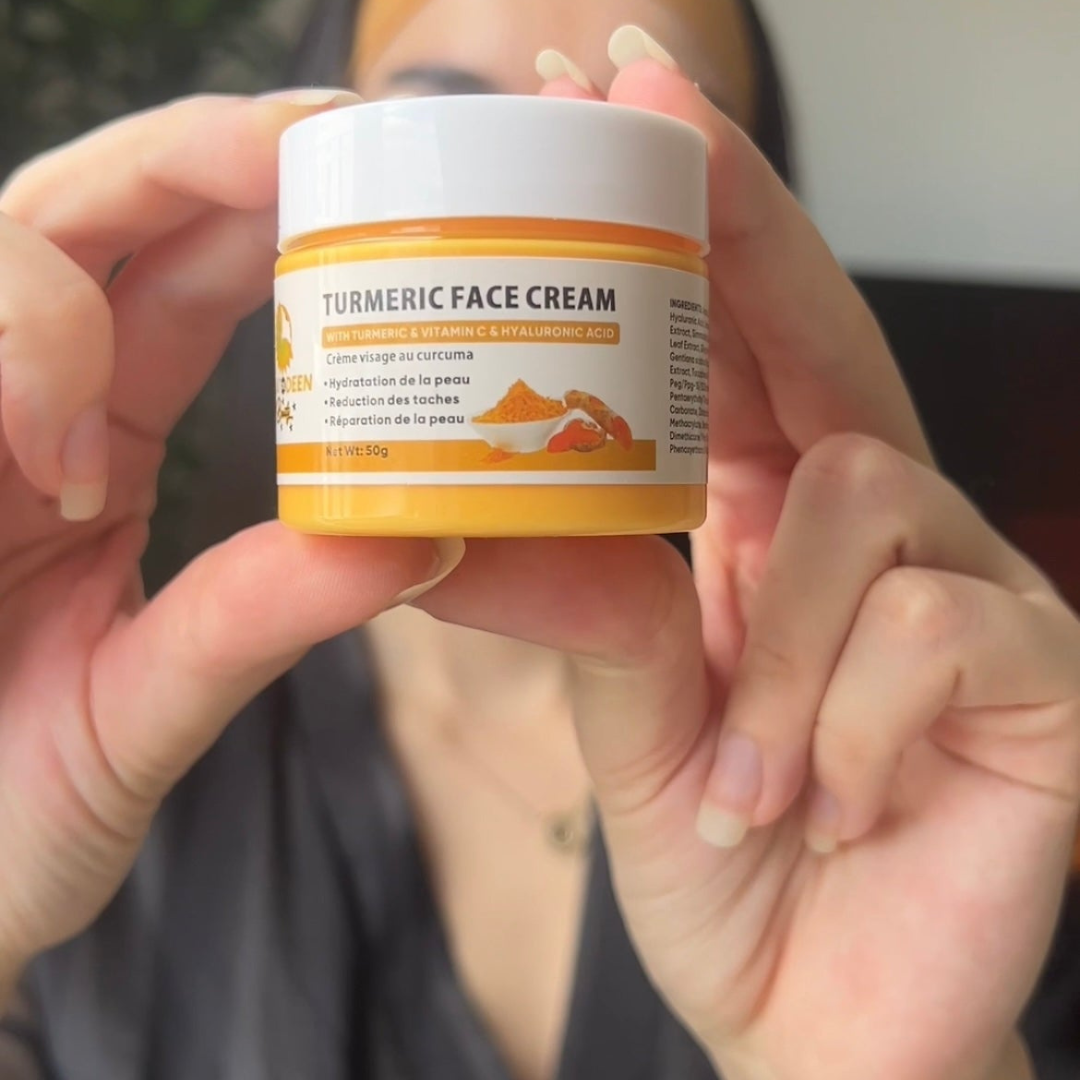 Crème hydratante au curcuma ‘’ anti-tâches’’