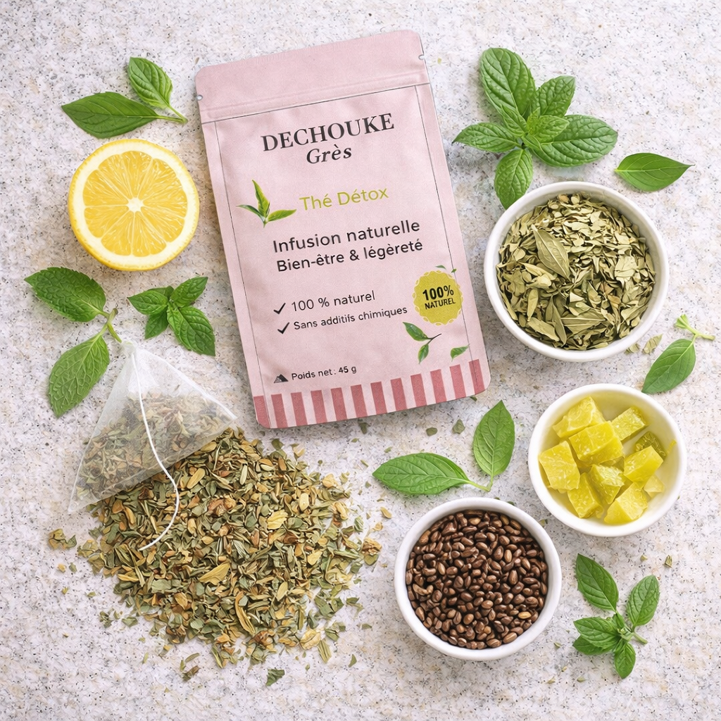 Thé detox Dechouke grès